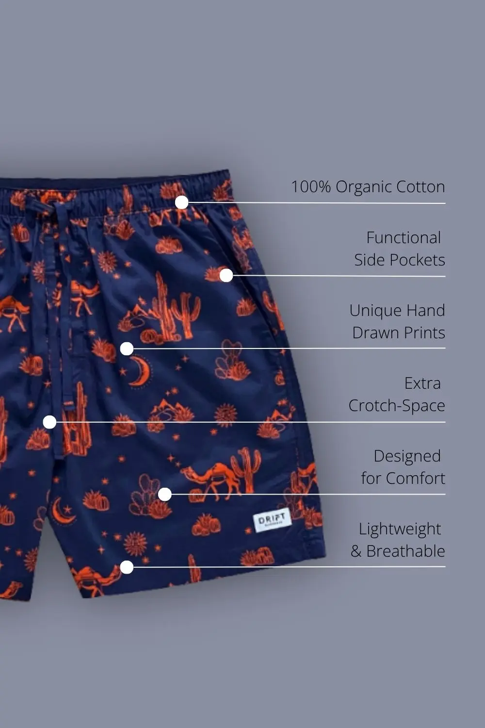 Kalahari Nights Pyjama Shorts Set - Image 5