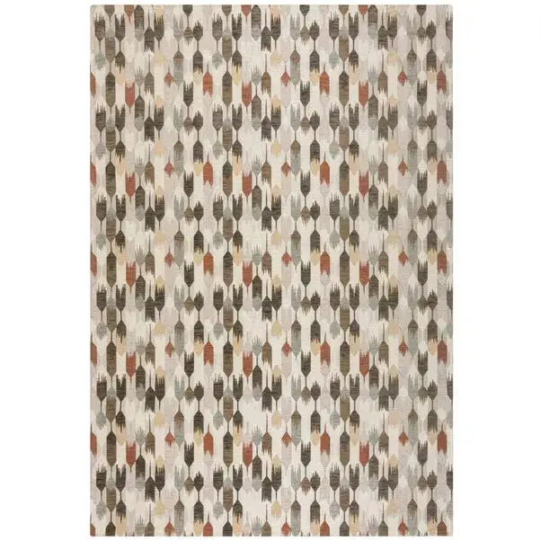 Kelso Geometric Blue Chenille Rug - Image 11