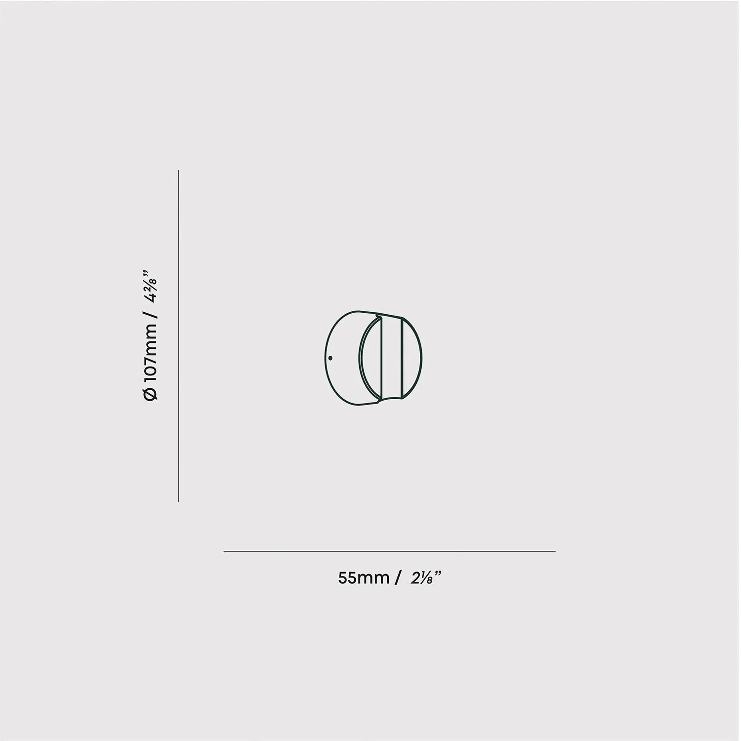 Kilter Sconce in Dark Grey - Image 3