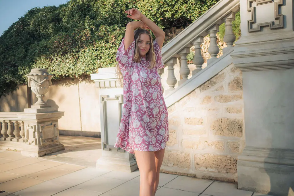 Kira floral short dress - Image 3