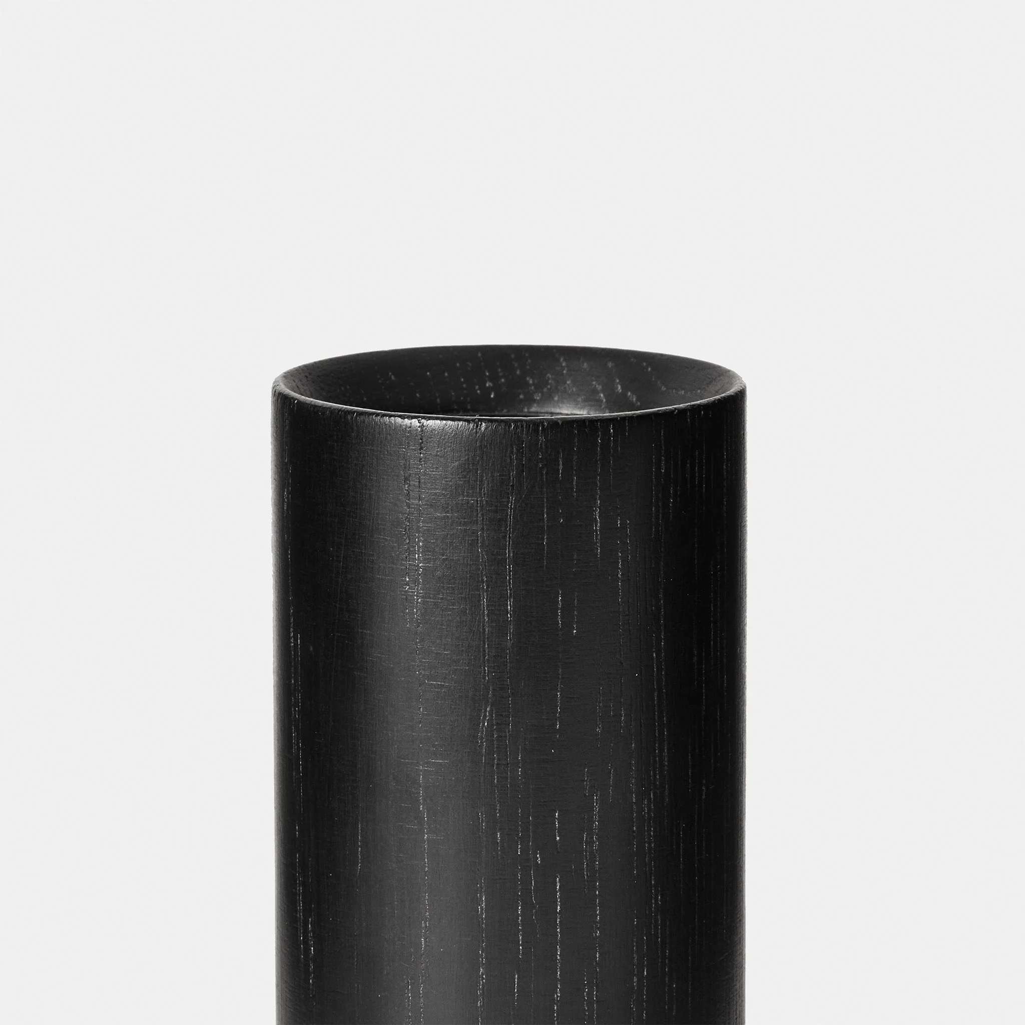 Knuckle Table Lamp in Blackened Oak + Noma - Image 3