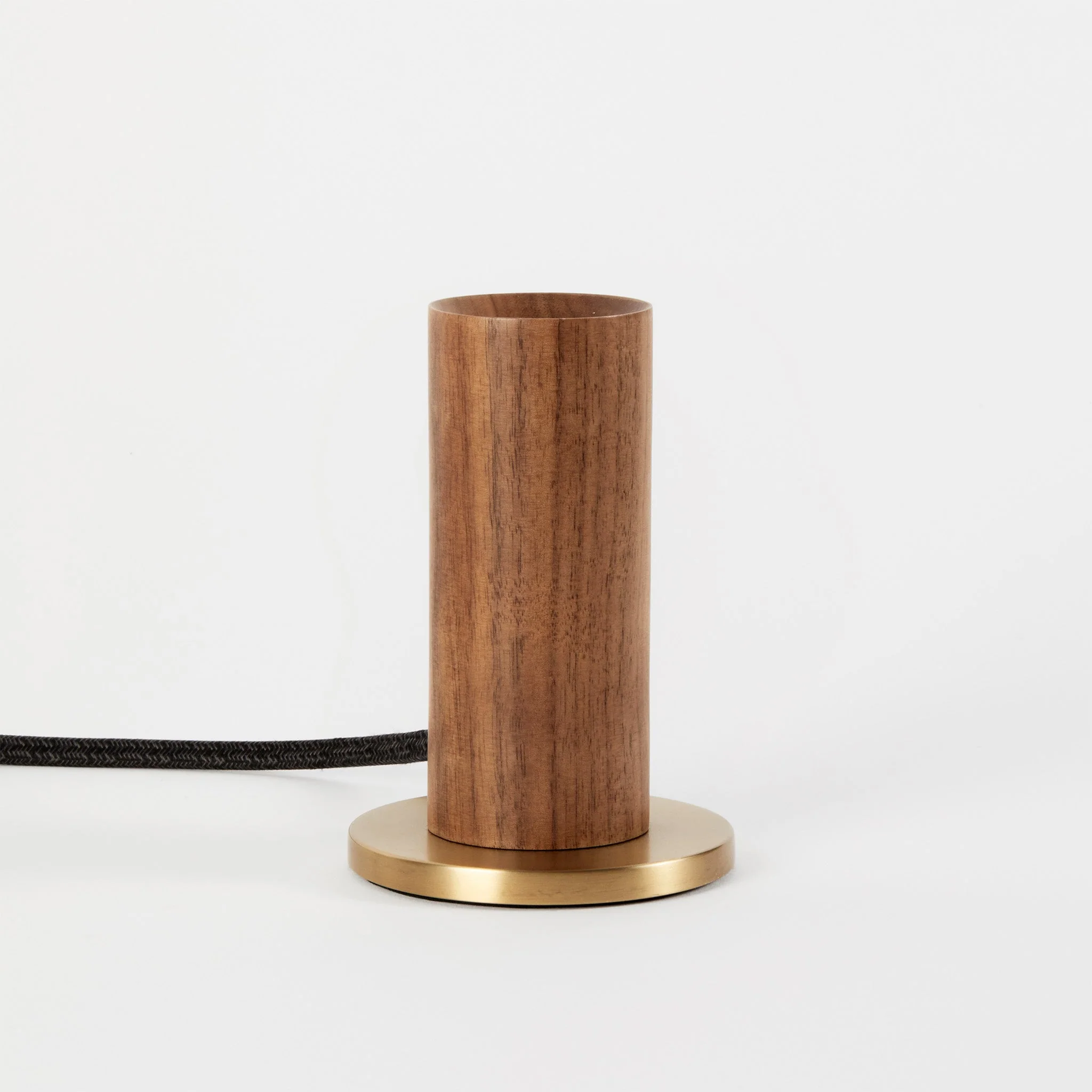 Knuckle Table Lamp in Walnut + Sphere IV - Image 7