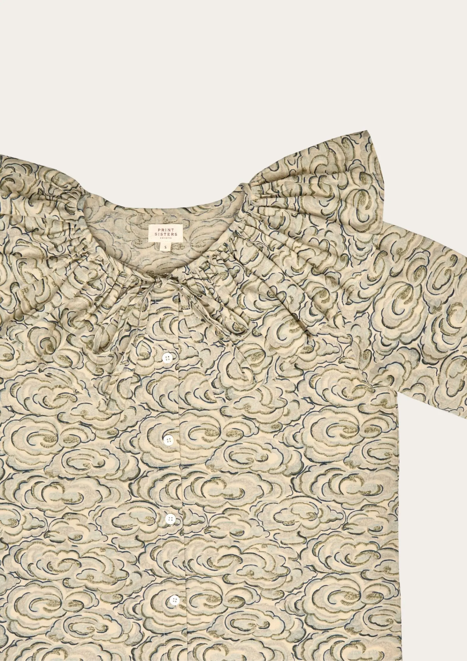 Kumo Clouds Two Piece Set - Print Sisters Loungewear - Image 5