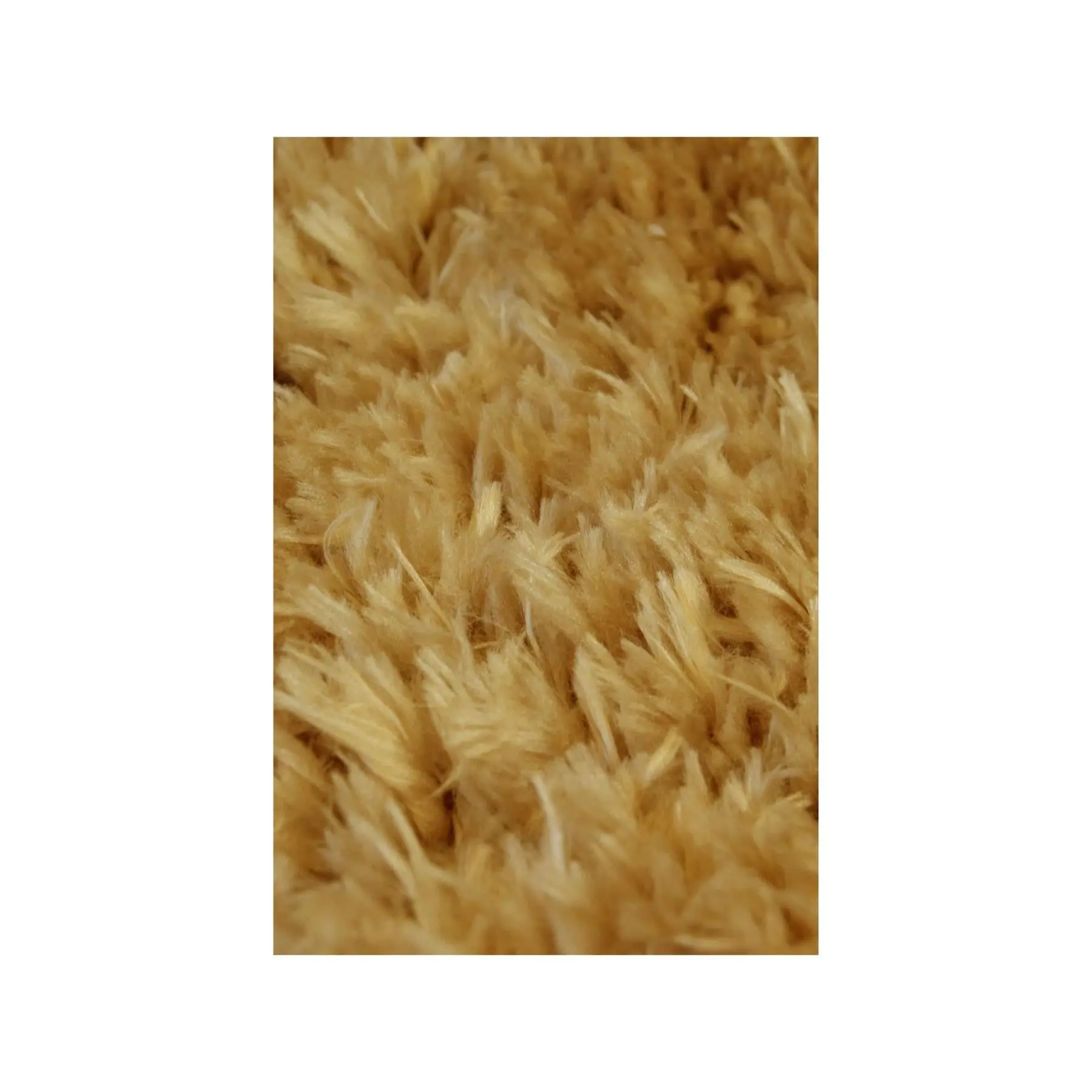 Lagom Ochre Shaggy Rug - Image 5