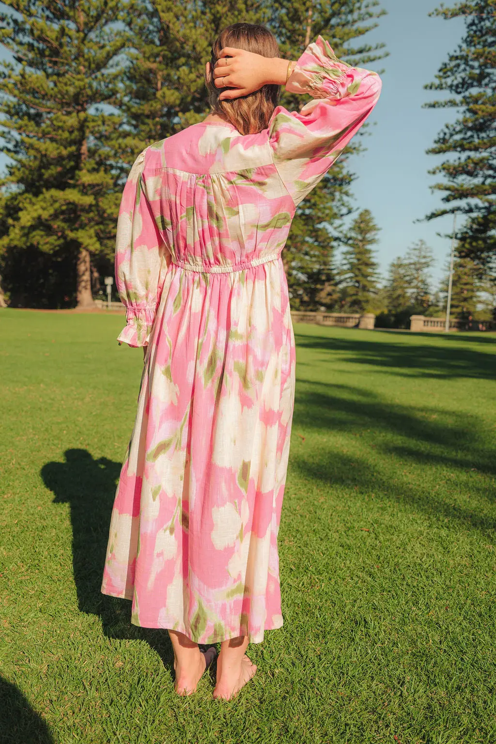 Lara Front Bow Tie Dress - Image 8