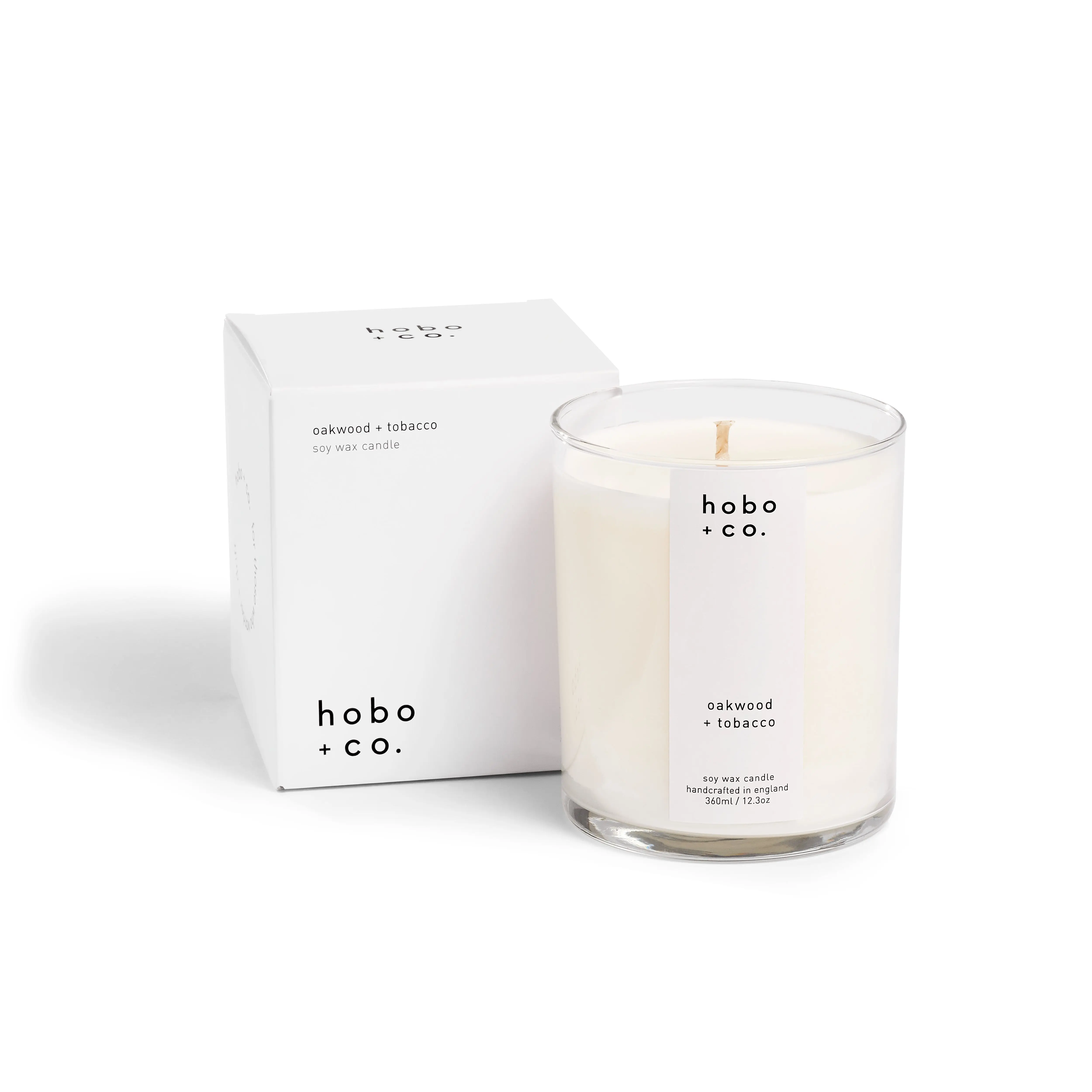 Large Oakwood and Tobacco Candle - Image 2