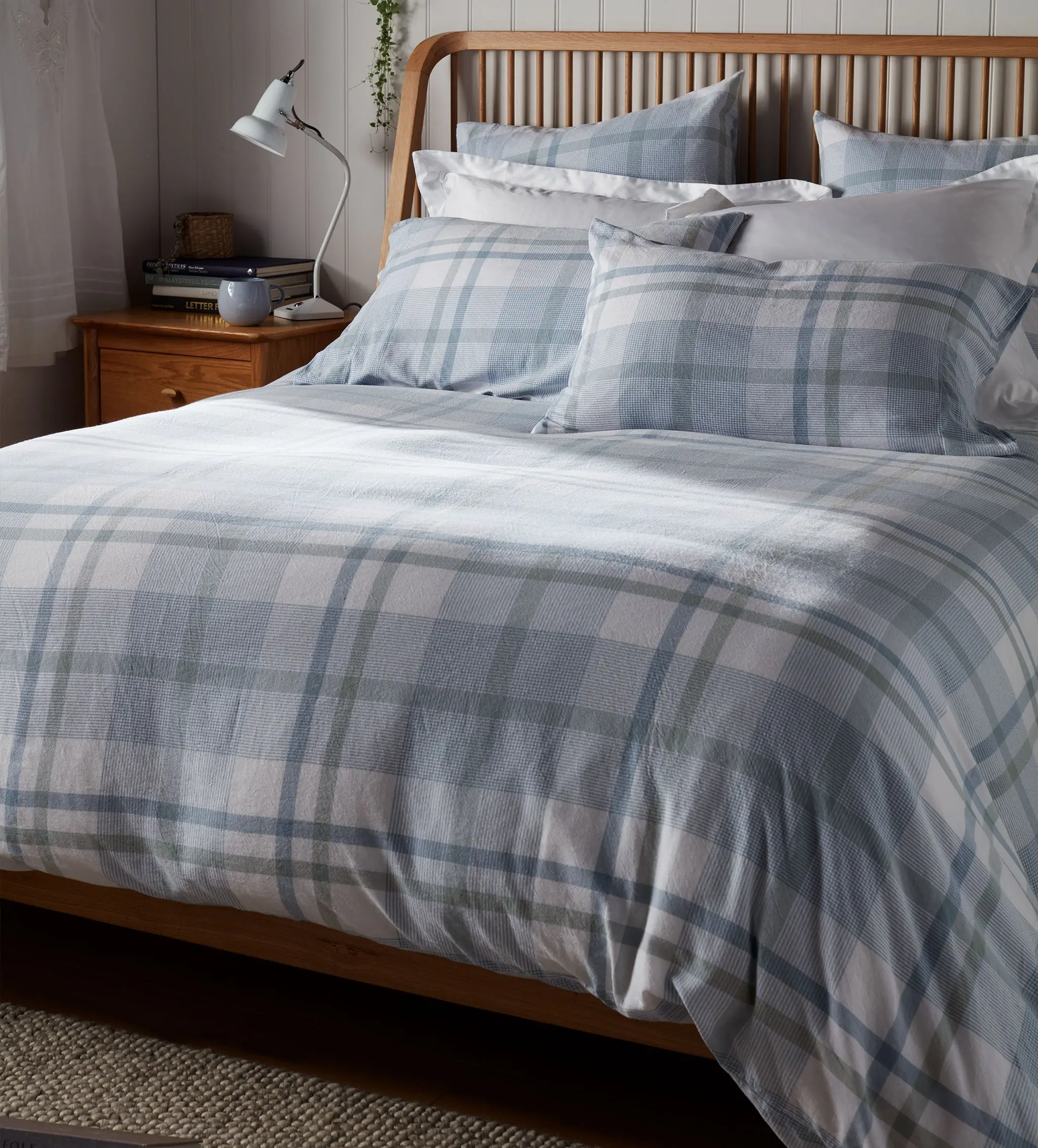 Lauren Check 100% Cotton Duvet Cover
