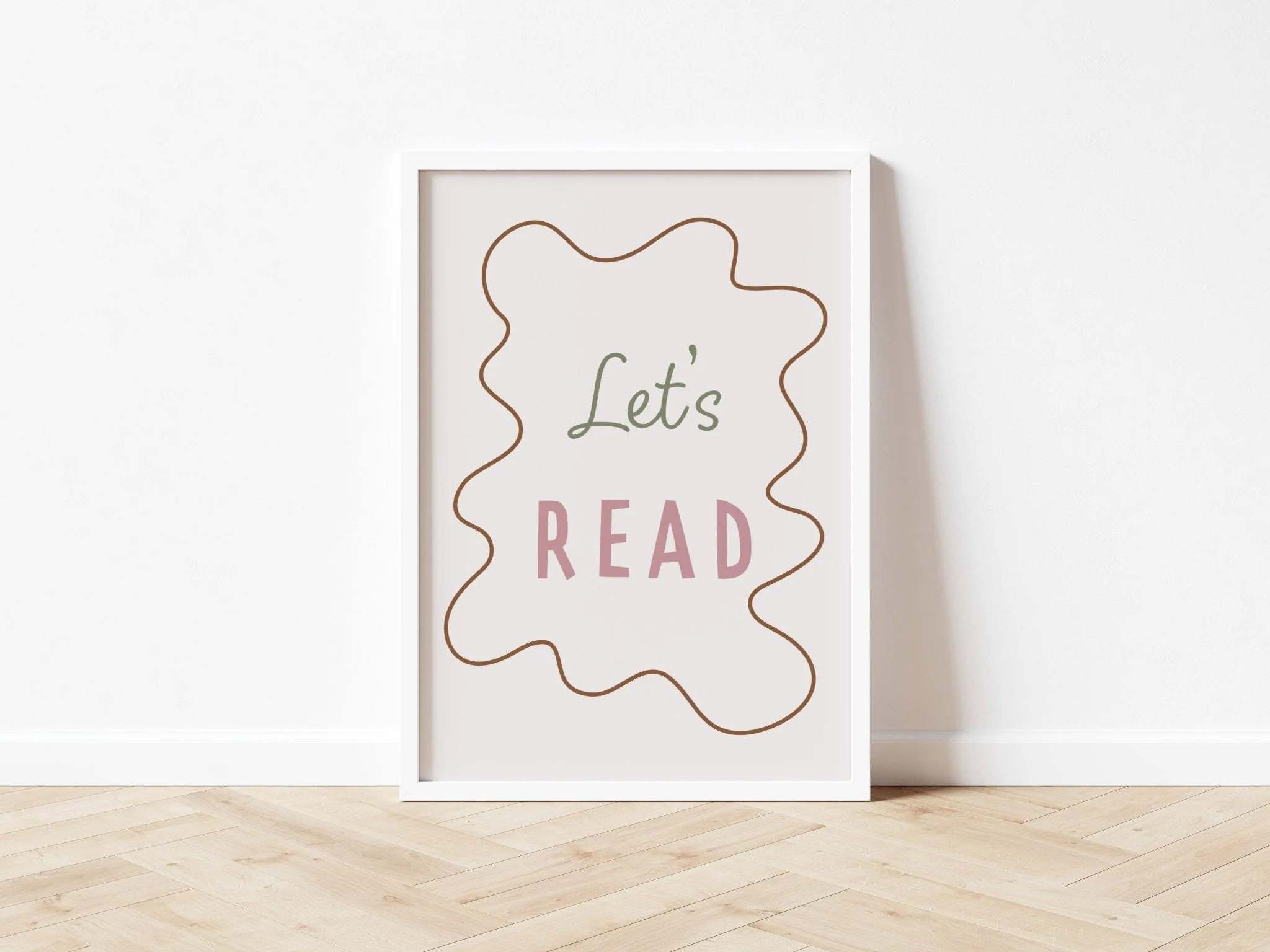Let's Read - Wavy Edition - Fine art print - Image 3