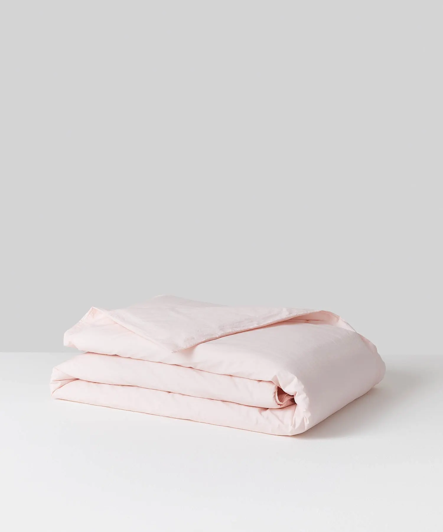 Light Pink Organic Cotton Duvet Cover - Image 2