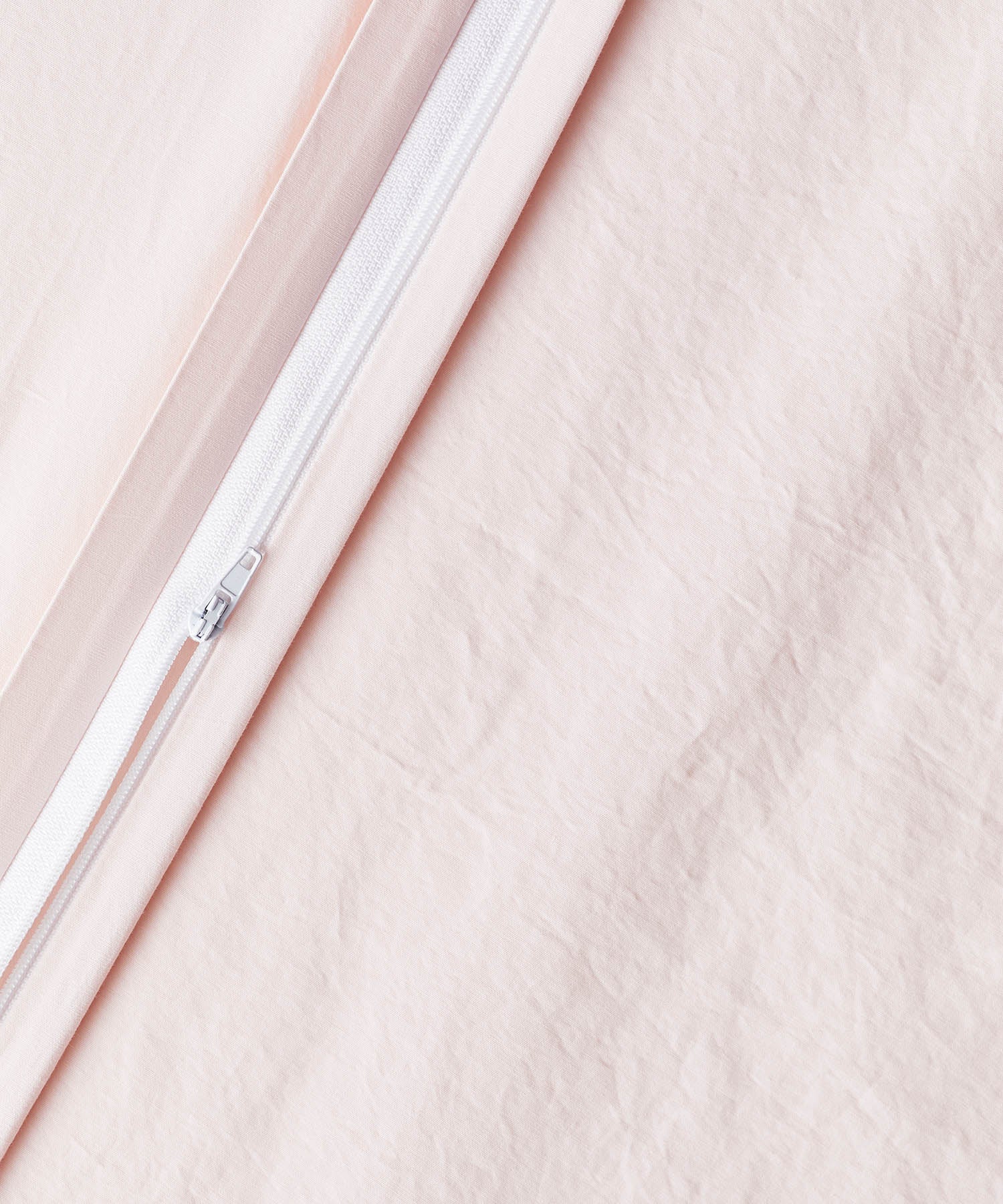 Light Pink Organic Cotton Duvet Cover - Image 3