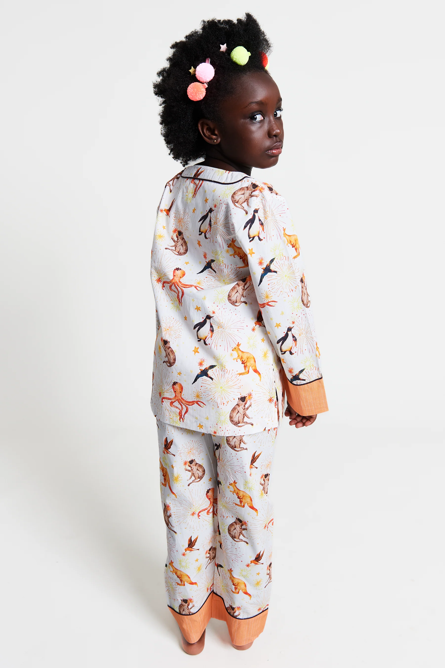 Light Up, Light Up! Kids Organic Cotton Pyjama Trouser Set - Image 2