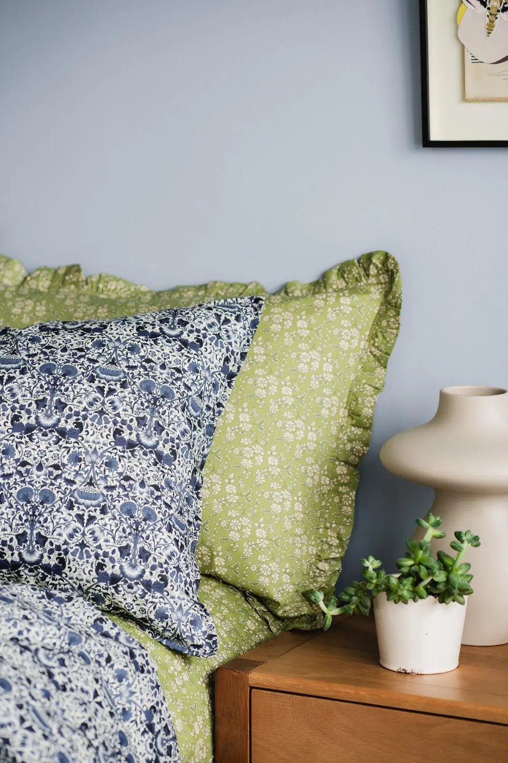 Lodden Navy Liberty Flat Top Sheet - Image 6