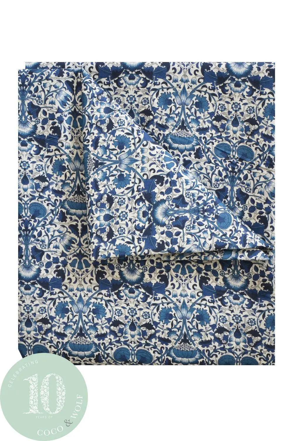 Lodden Navy Liberty Flat Top Sheet - Image 7