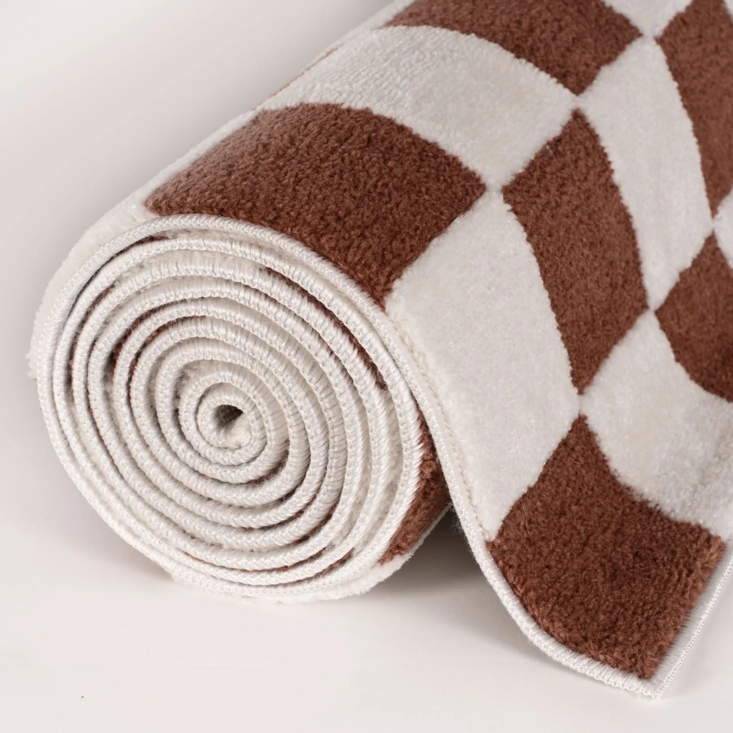 Loft Checkerboard Terra Rug - Image 6