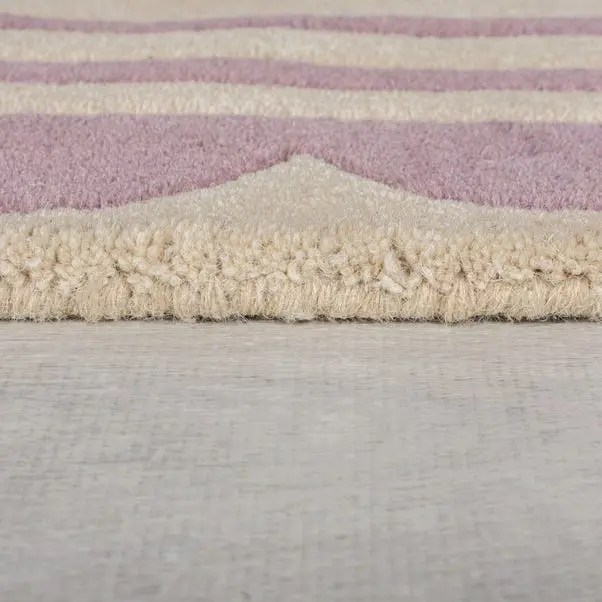Lois Scallop Border Wool Circle Rug - Image 12