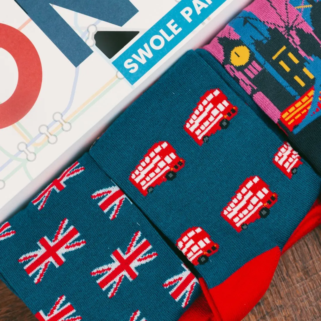 London Sock Box - 4 Pairs of Bamboo Socks (His) - Image 5
