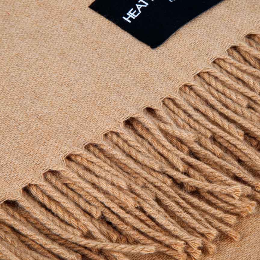 Toasted Oats Love Stories 100% Cashmere Blanket - Image 6