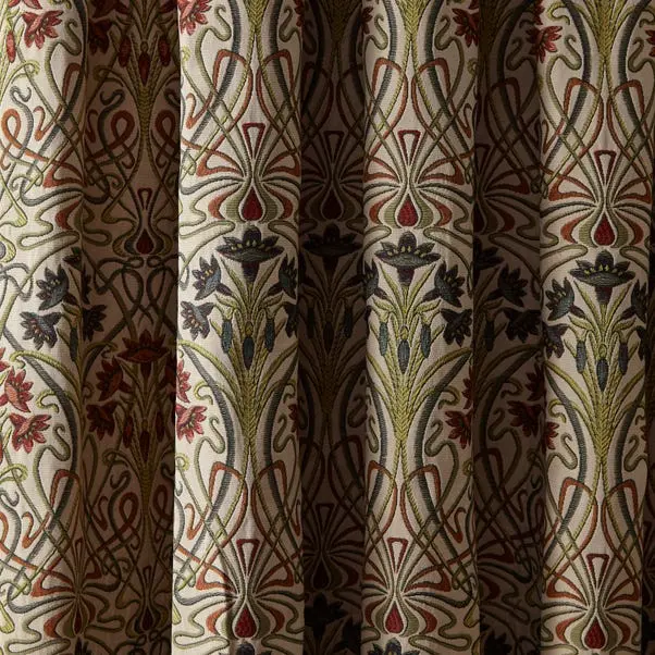 Multicoloured Lucetta Pencil Pleat Curtains - Image 3