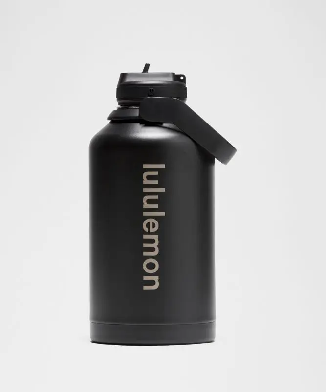 Black Back to Life Sport Bottle 64oz - Image 3
