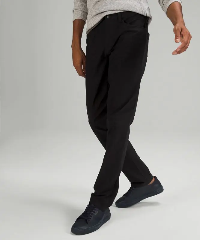 Men's ABC Classic-Fit 5 Pocket Trousers Warpstreme - Image 7