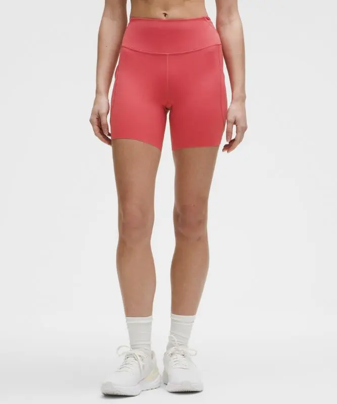 Women's Align High-Rise Yoga Shorts with Pockets 6"