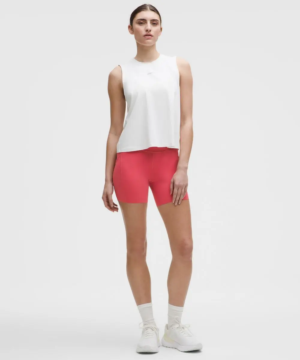 Women's Align High-Rise Yoga Shorts with Pockets 6" - Image 2