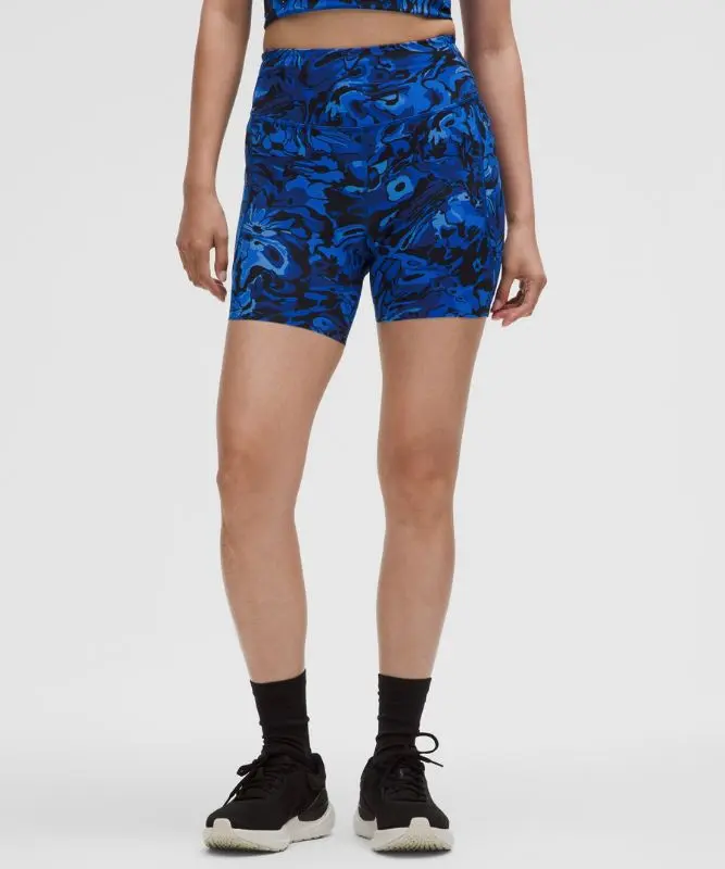 Women's Align High-Rise Yoga Shorts with Pockets 6" - Image 9