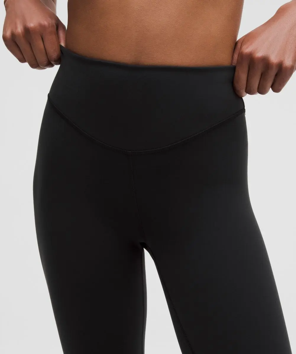 Black Women's Wunder Under SmoothCover High-Rise Tight 28" - Image 4