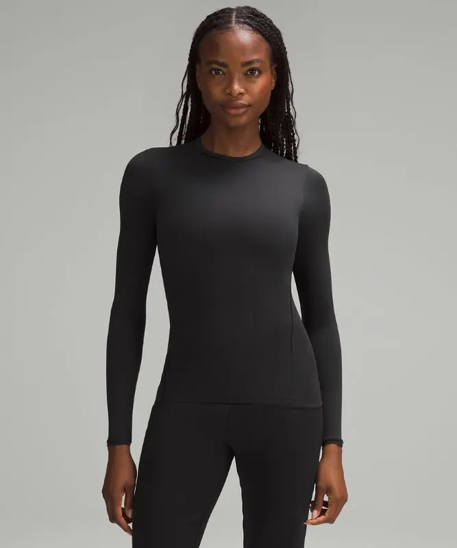 Women's Wundermost Ultra-Soft Nulu Crewneck Long-Sleeve Shirt