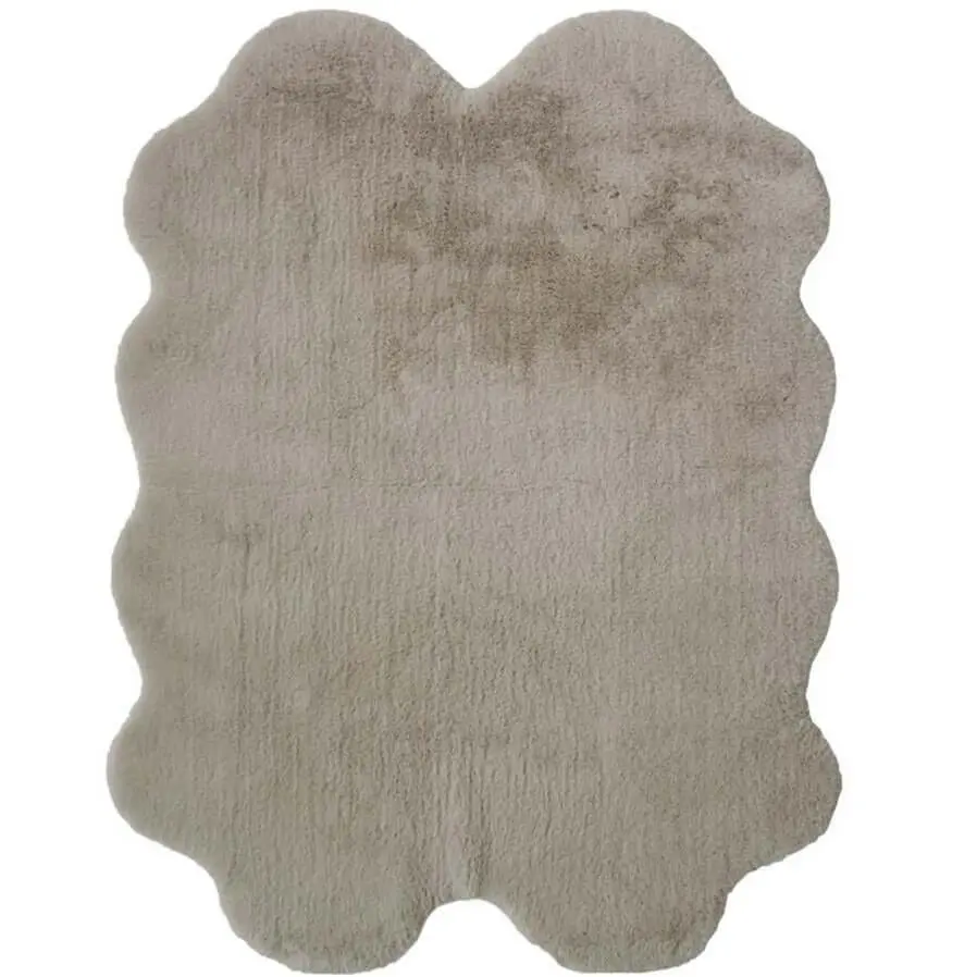 Luxury Natural Faux Fur Rug - Image 6