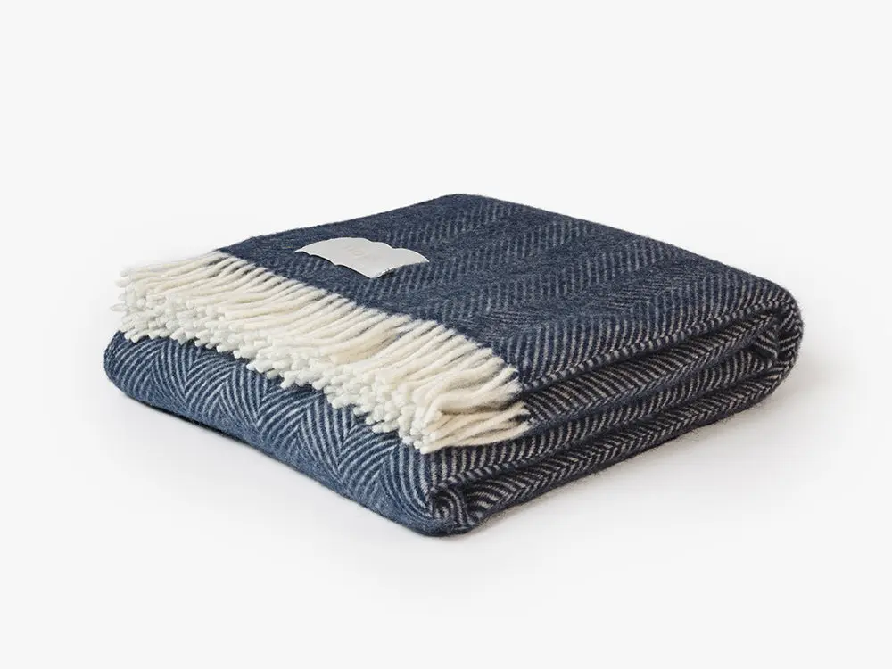 Luxury Pure Wool Throw - Image 4