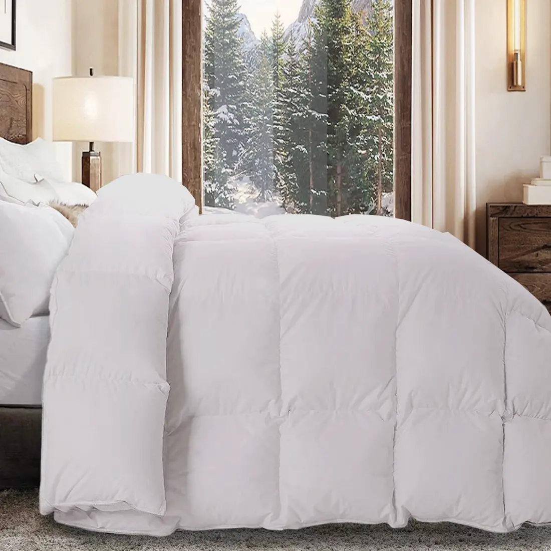 Luxury Vegan Down Hypoallergenic Duvet - 10.5 Tog - Image 3
