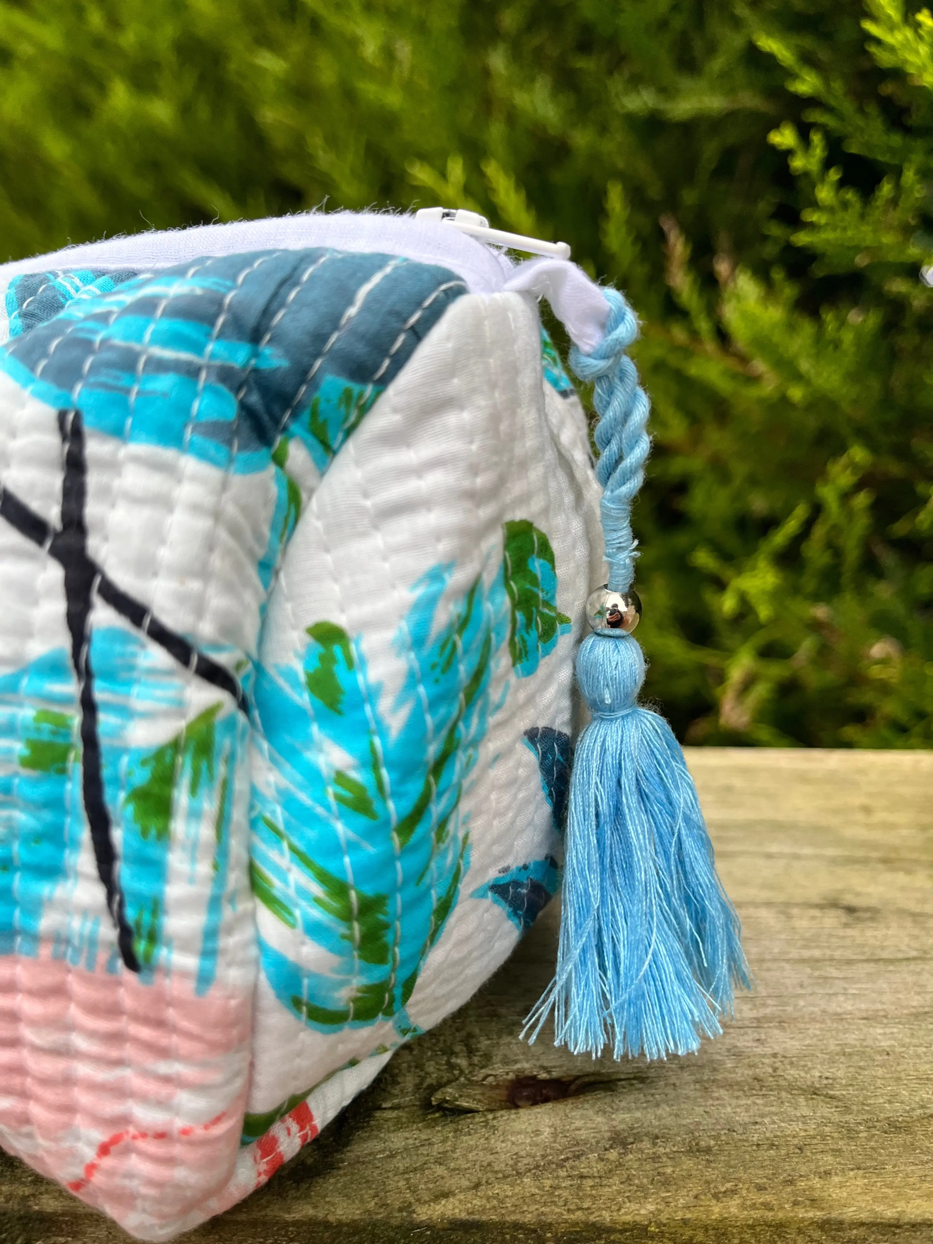 Maanya Flamingo Travel Make Up Bag - Image 4