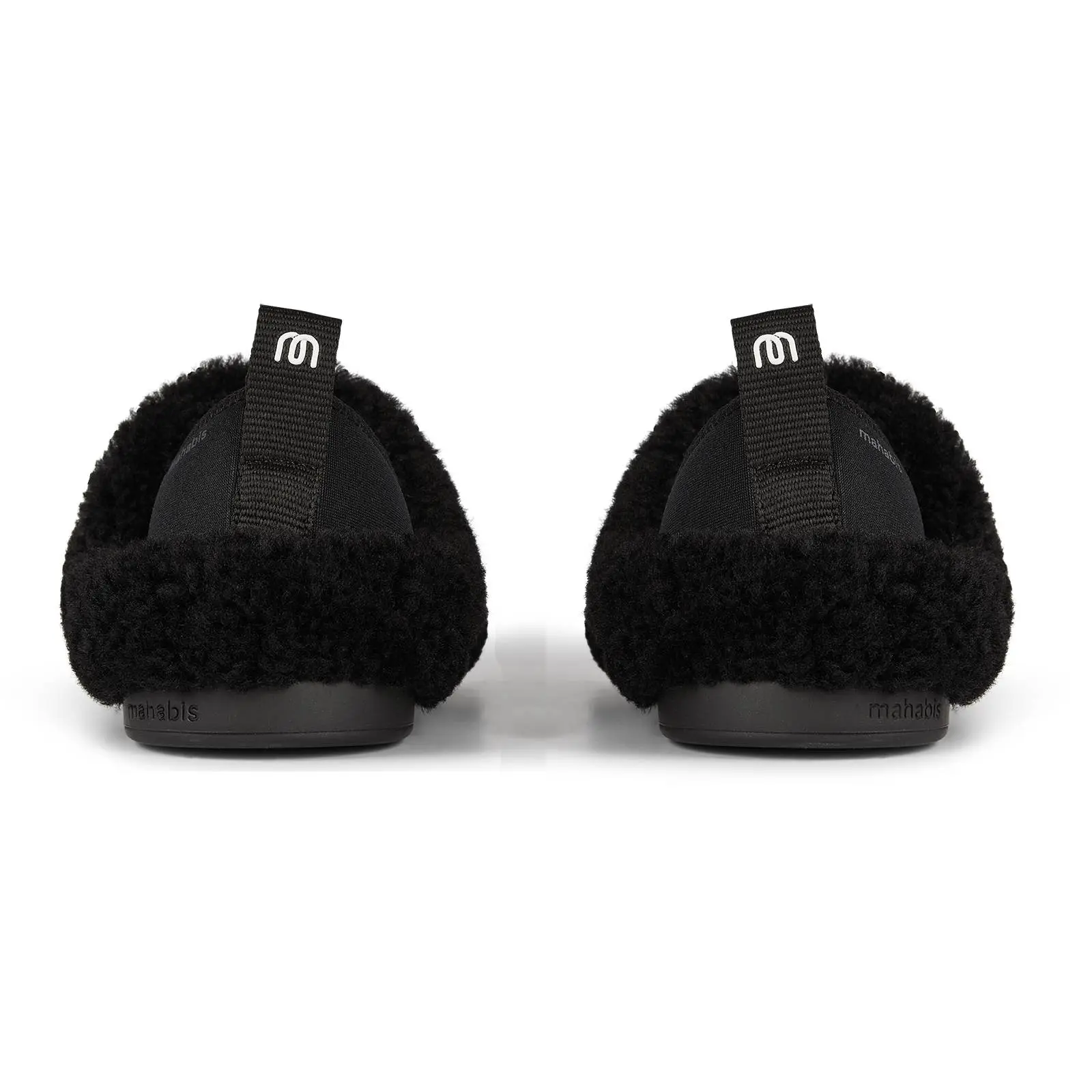 mahabis meribel in black shearling - Image 5