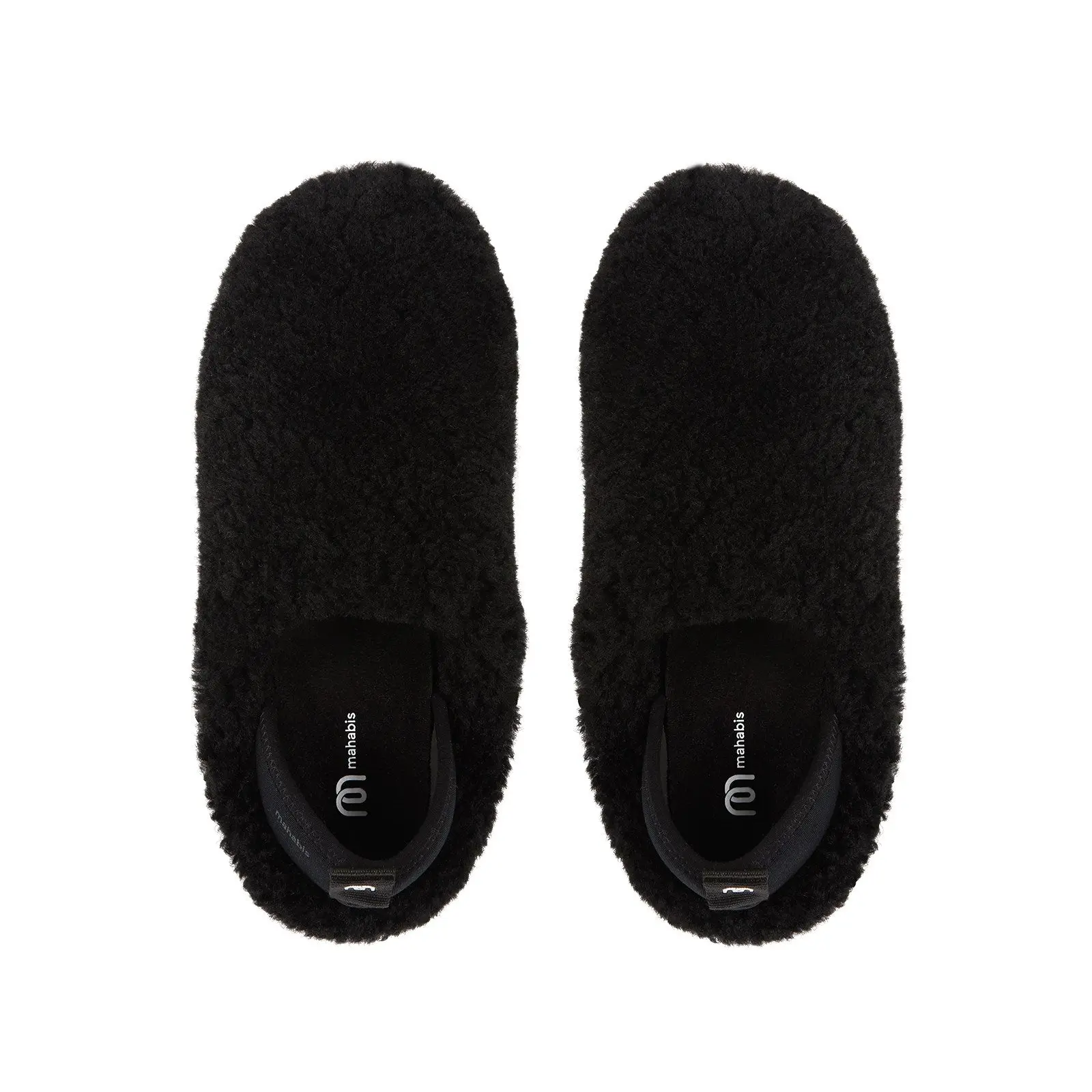 mahabis meribel in black shearling - Image 6
