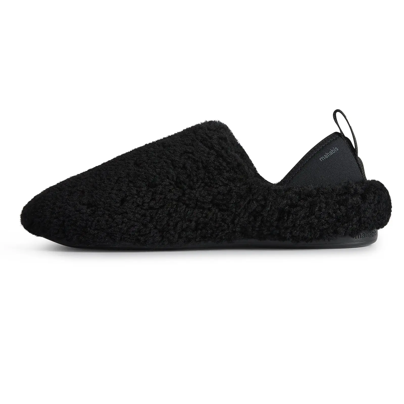 mahabis meribel in black shearling - Image 8
