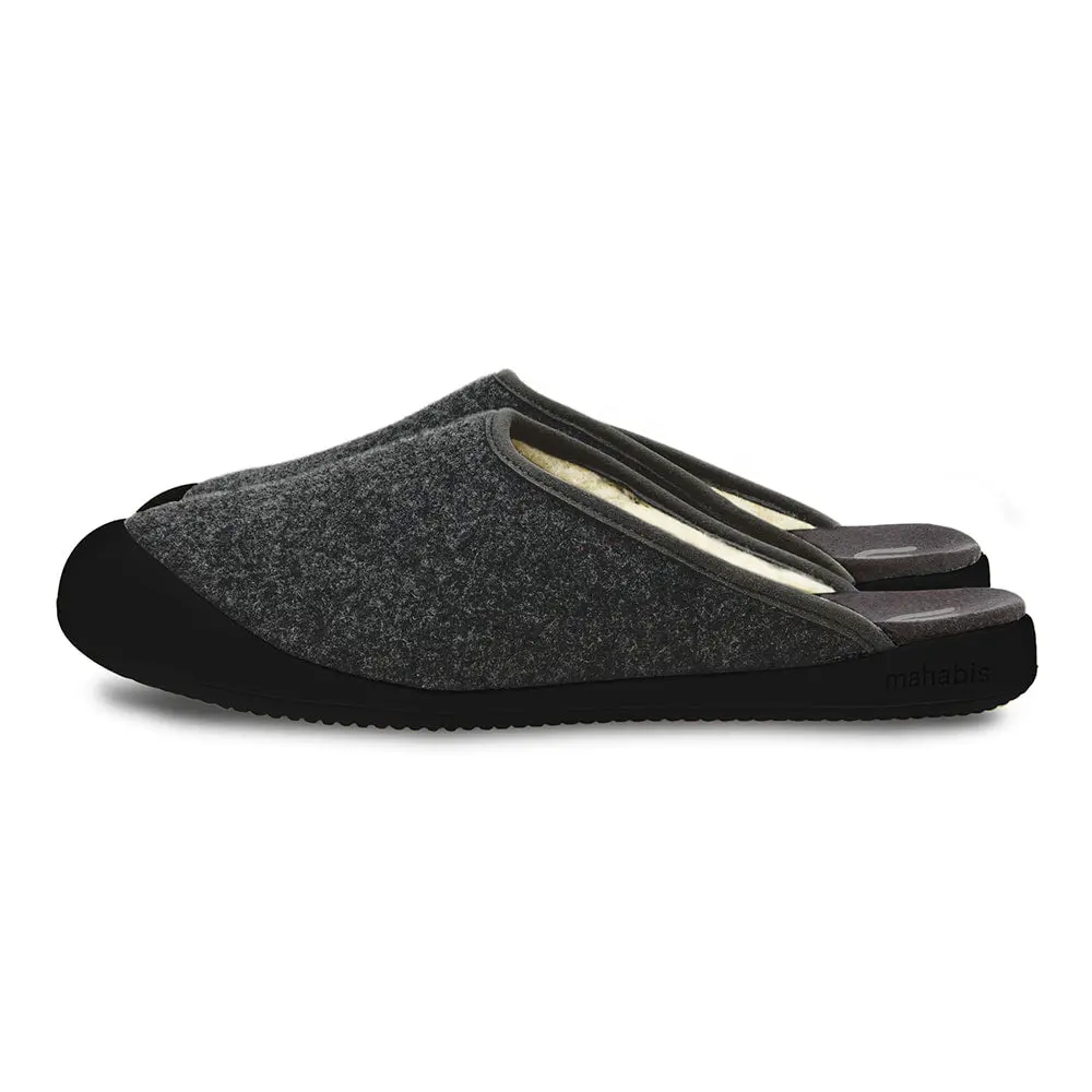 mahabis mule in larvik dark grey x skien black - Image 7