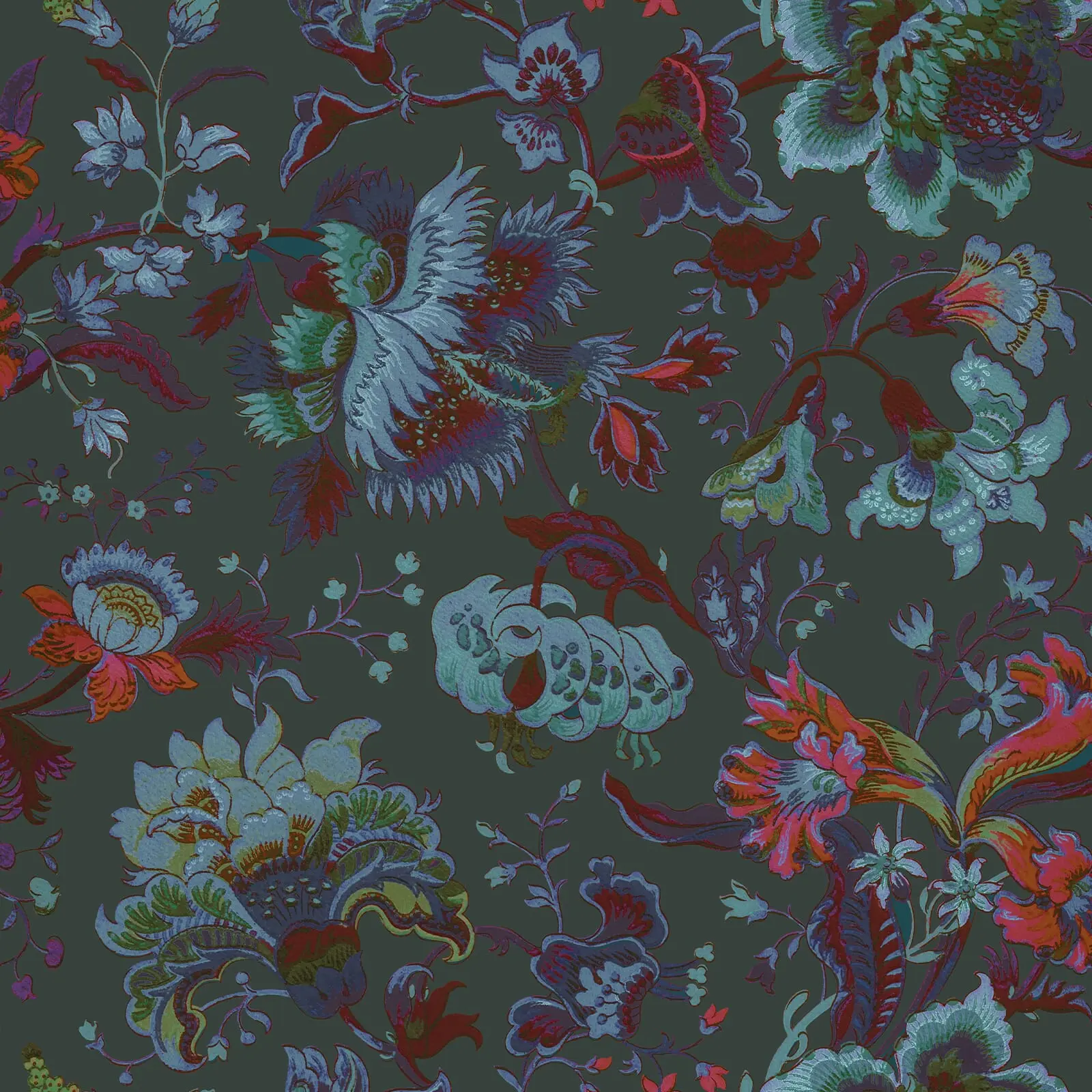 MAJORELLE Wallpaper - Petrol