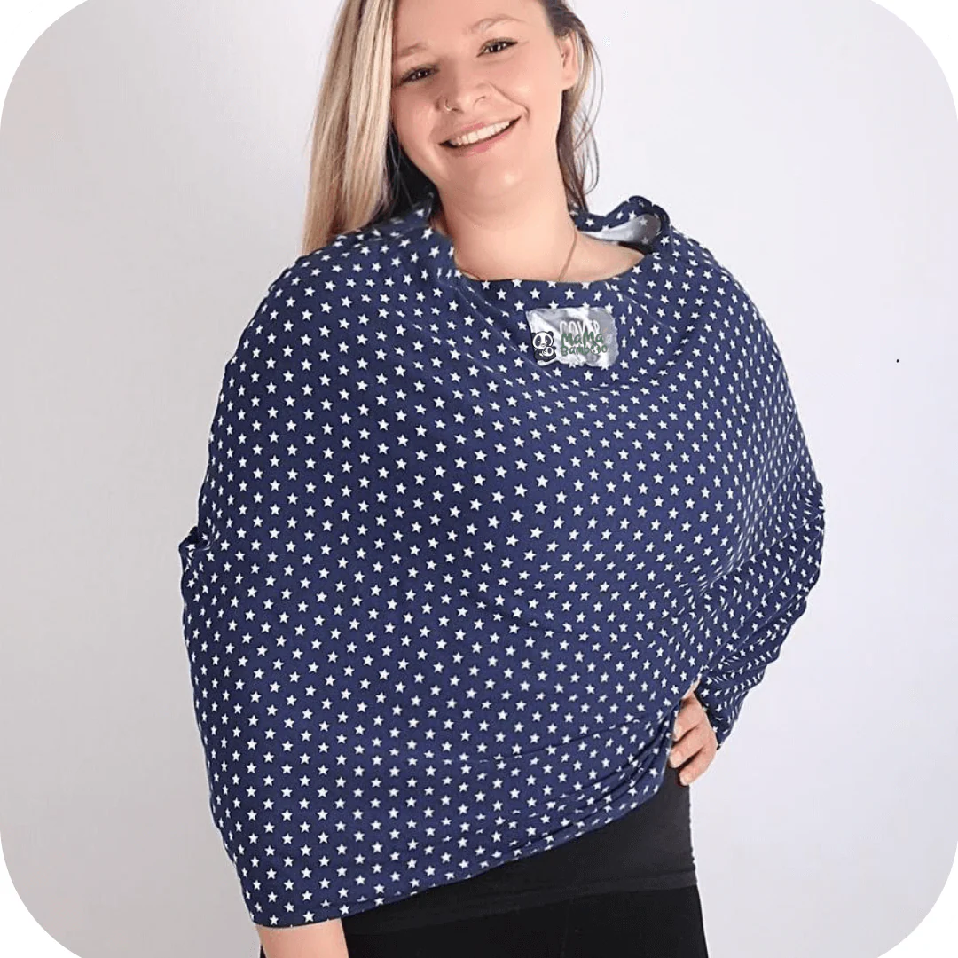 Cotton Breastfeeding Cover - Image 2