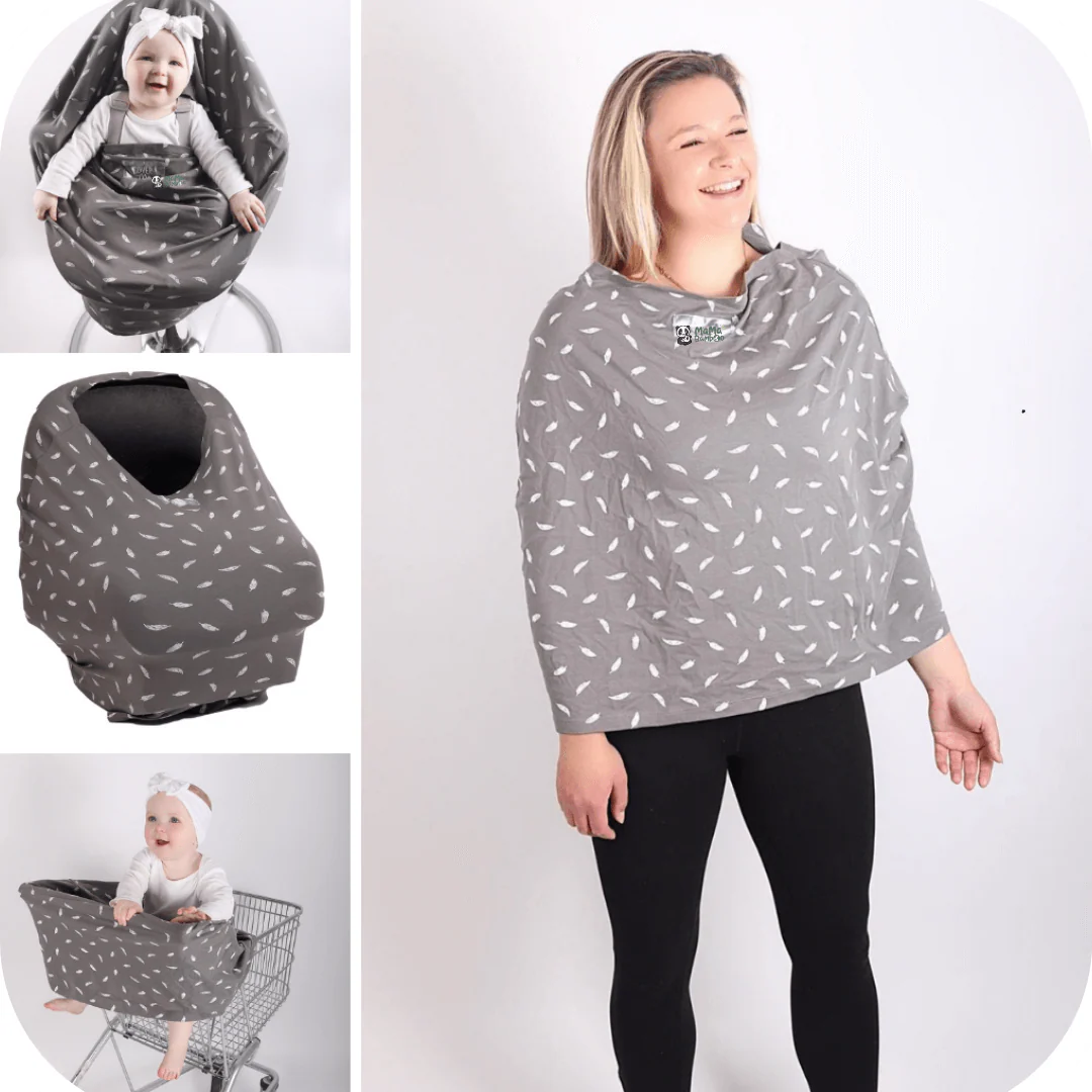 Cotton Breastfeeding Cover - Image 3