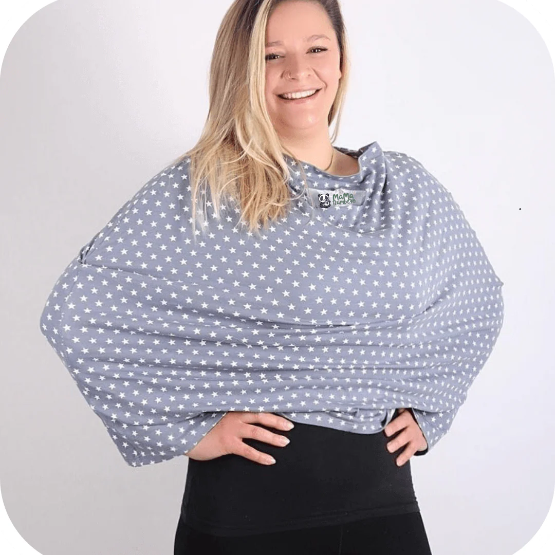 Cotton Breastfeeding Cover - Image 4