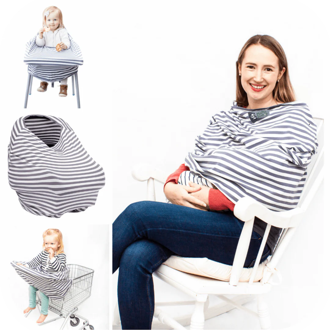 Cotton Breastfeeding Cover - Image 8