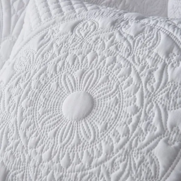 Mandalay White Bedspread - Image 3