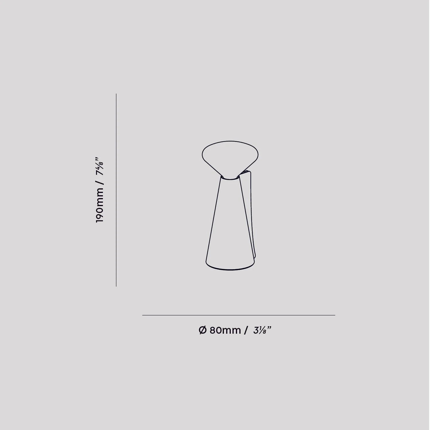 Mantle Portable Lamp in Stone White - Image 5