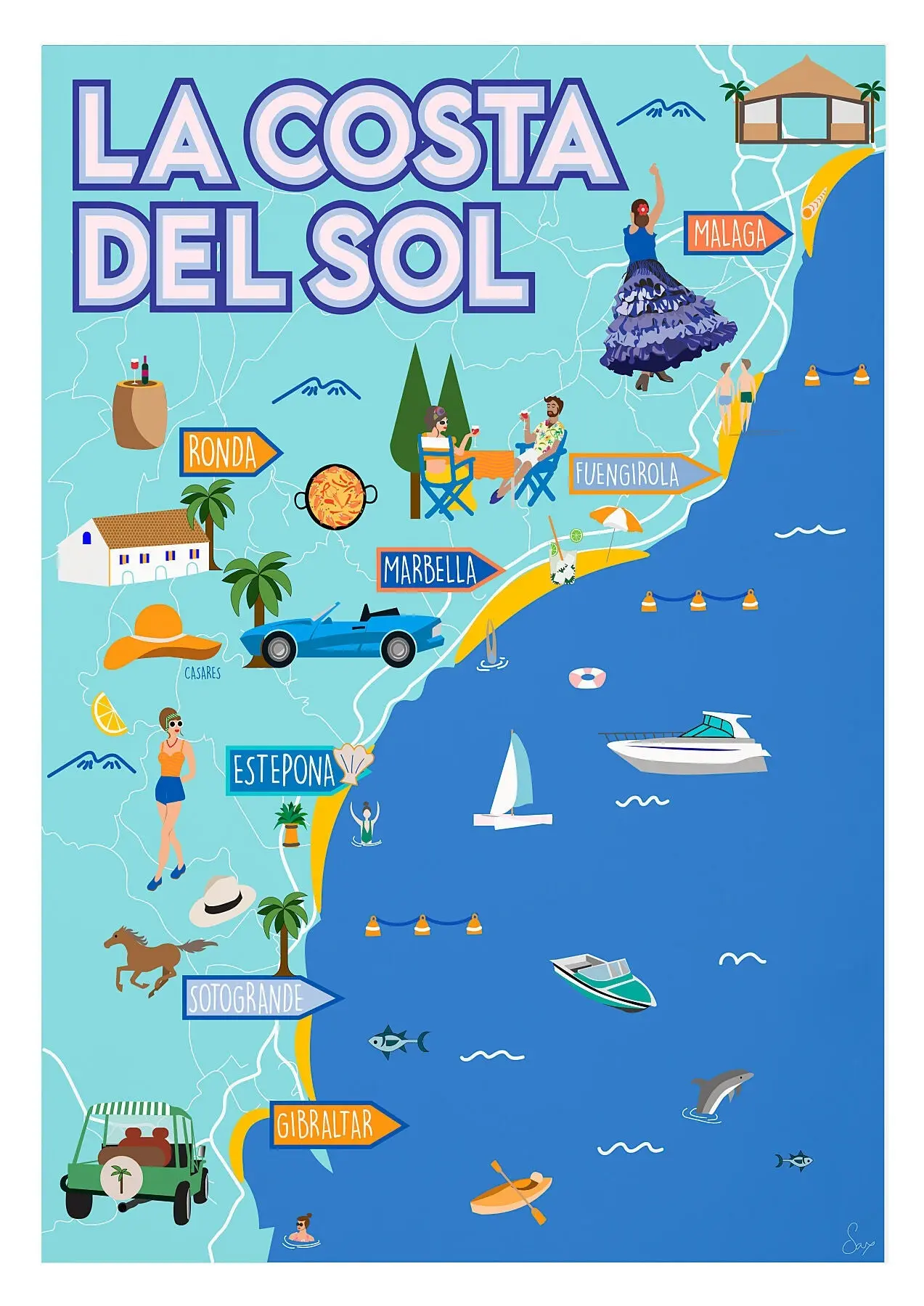 Map of Costa Del Sol - Image 2
