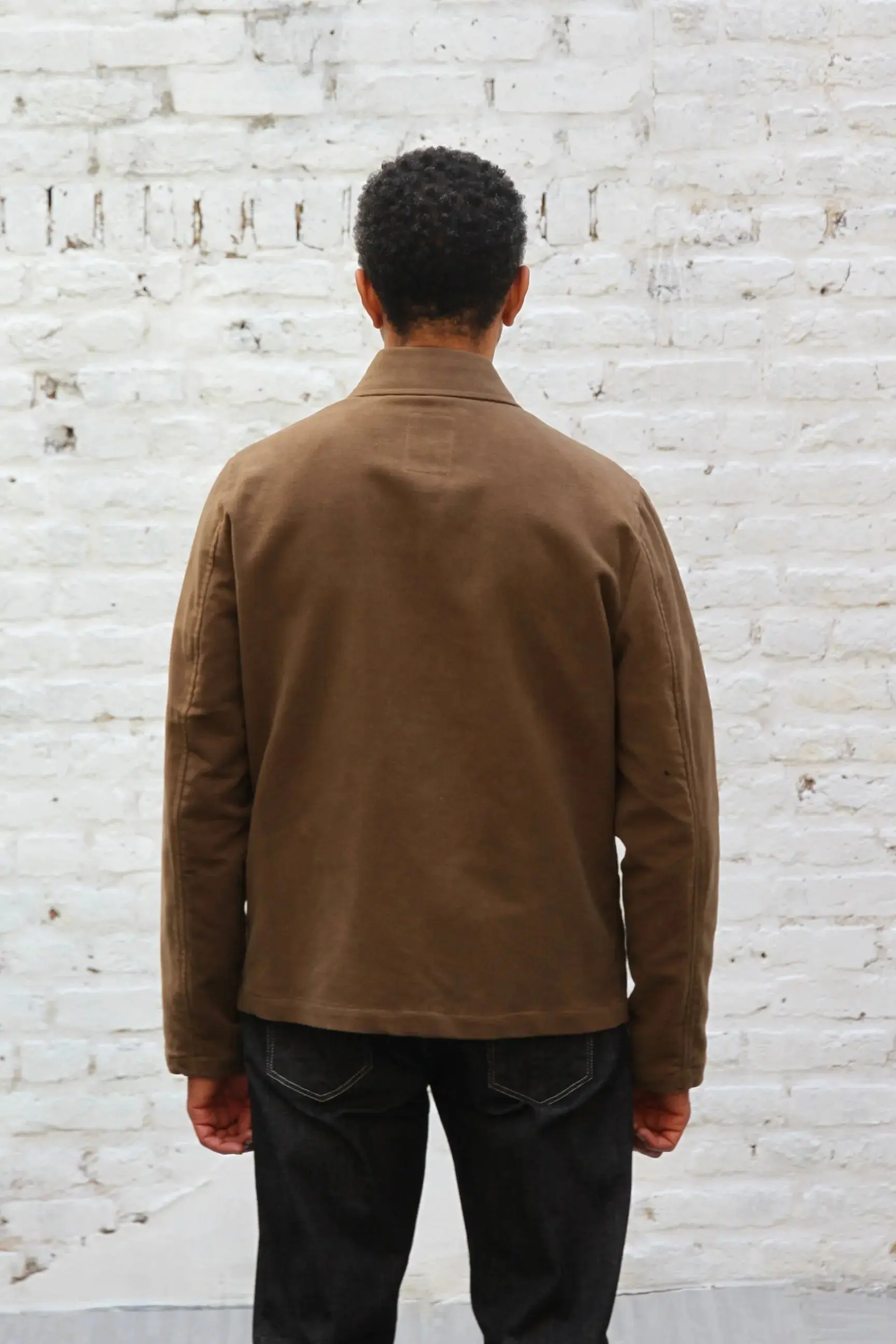 Marchant Jacket  - Camel Moleskin - Image 4