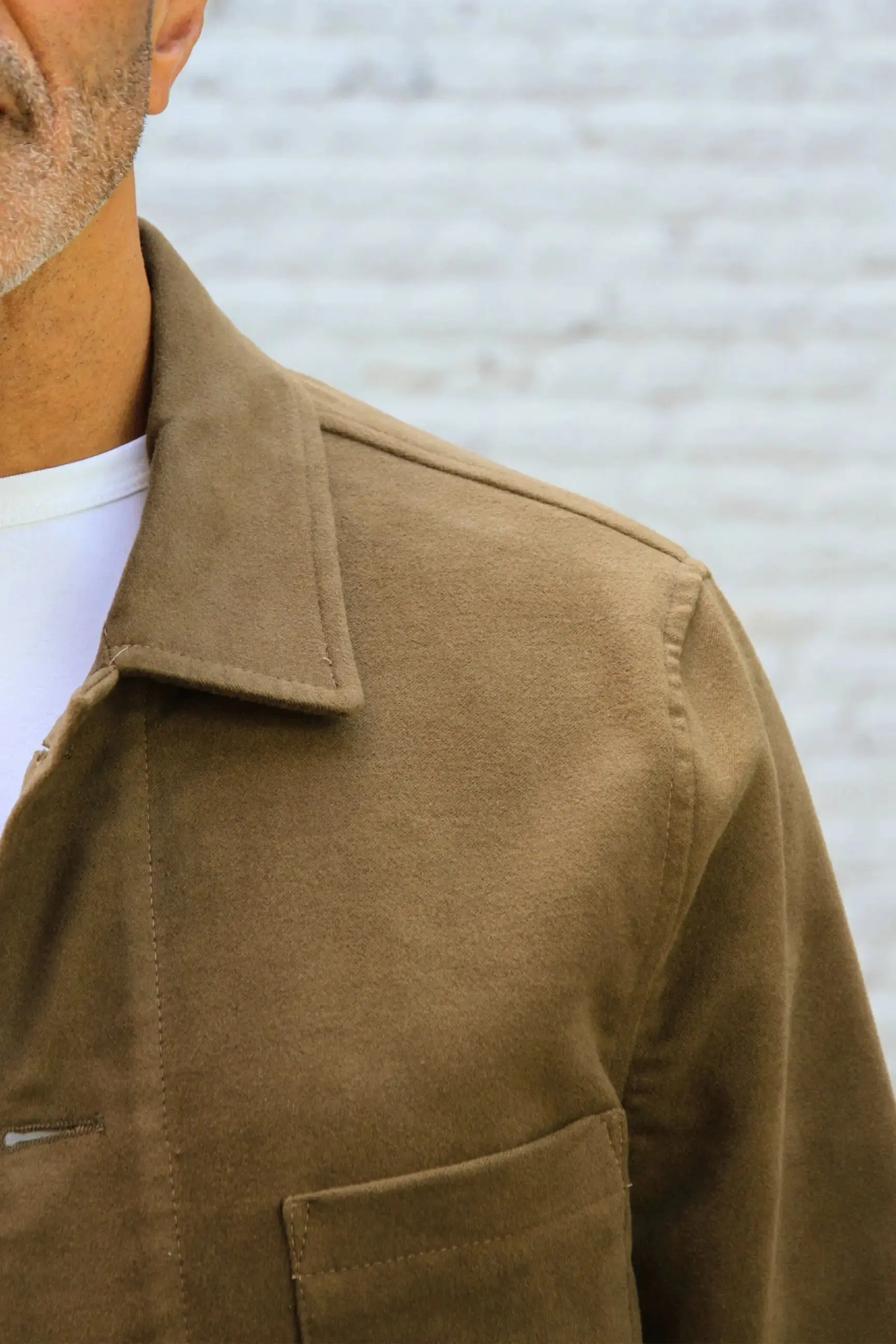 Marchant Jacket  - Camel Moleskin - Image 5