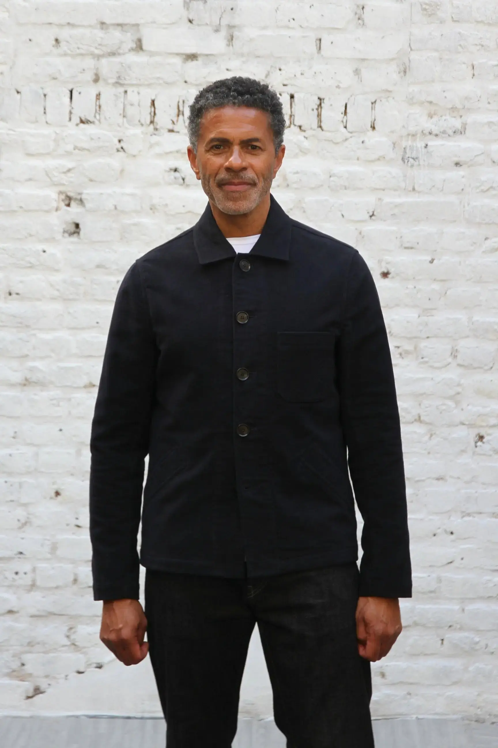 Marchant Jacket  - Navy Moleskin - Image 2
