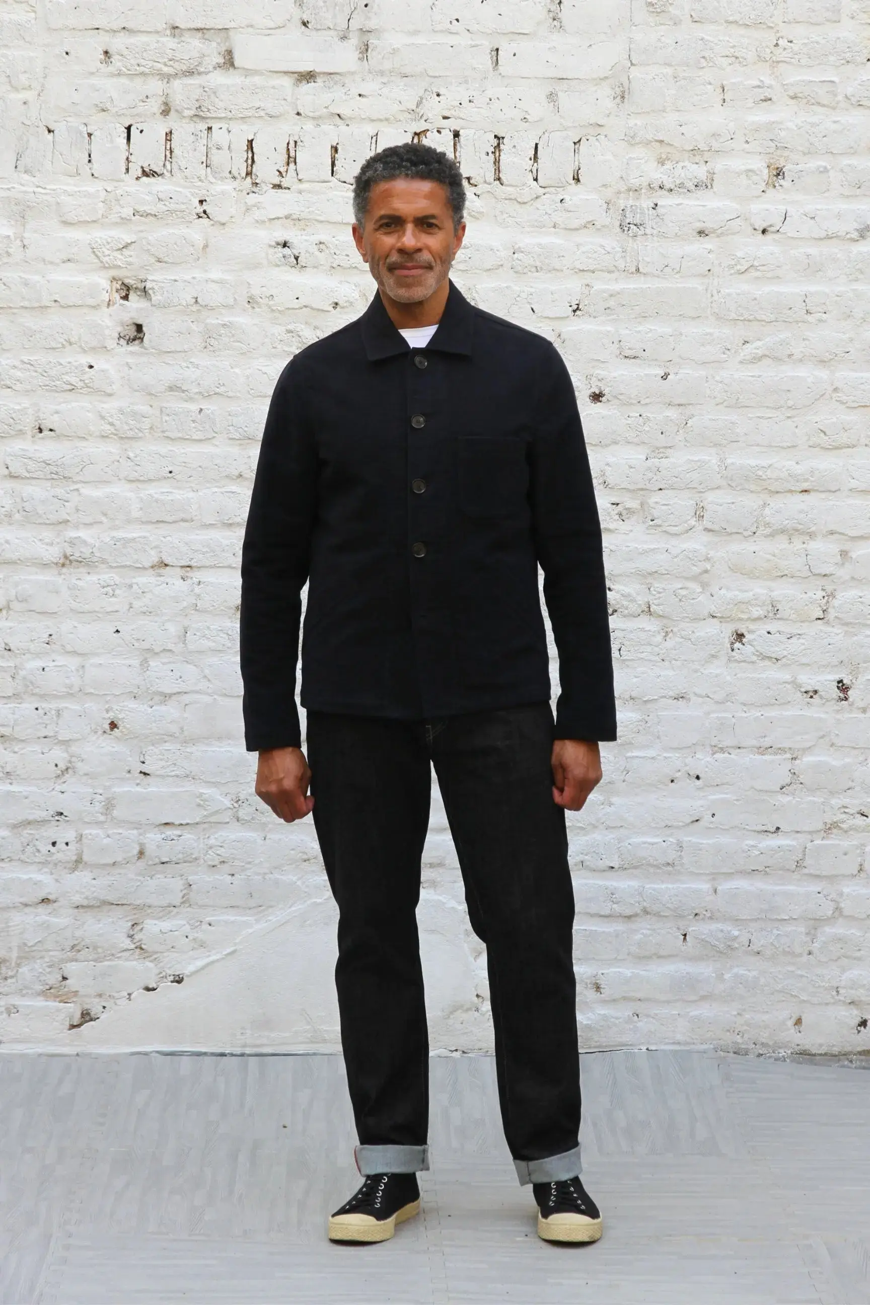 Marchant Jacket  - Navy Moleskin - Image 3