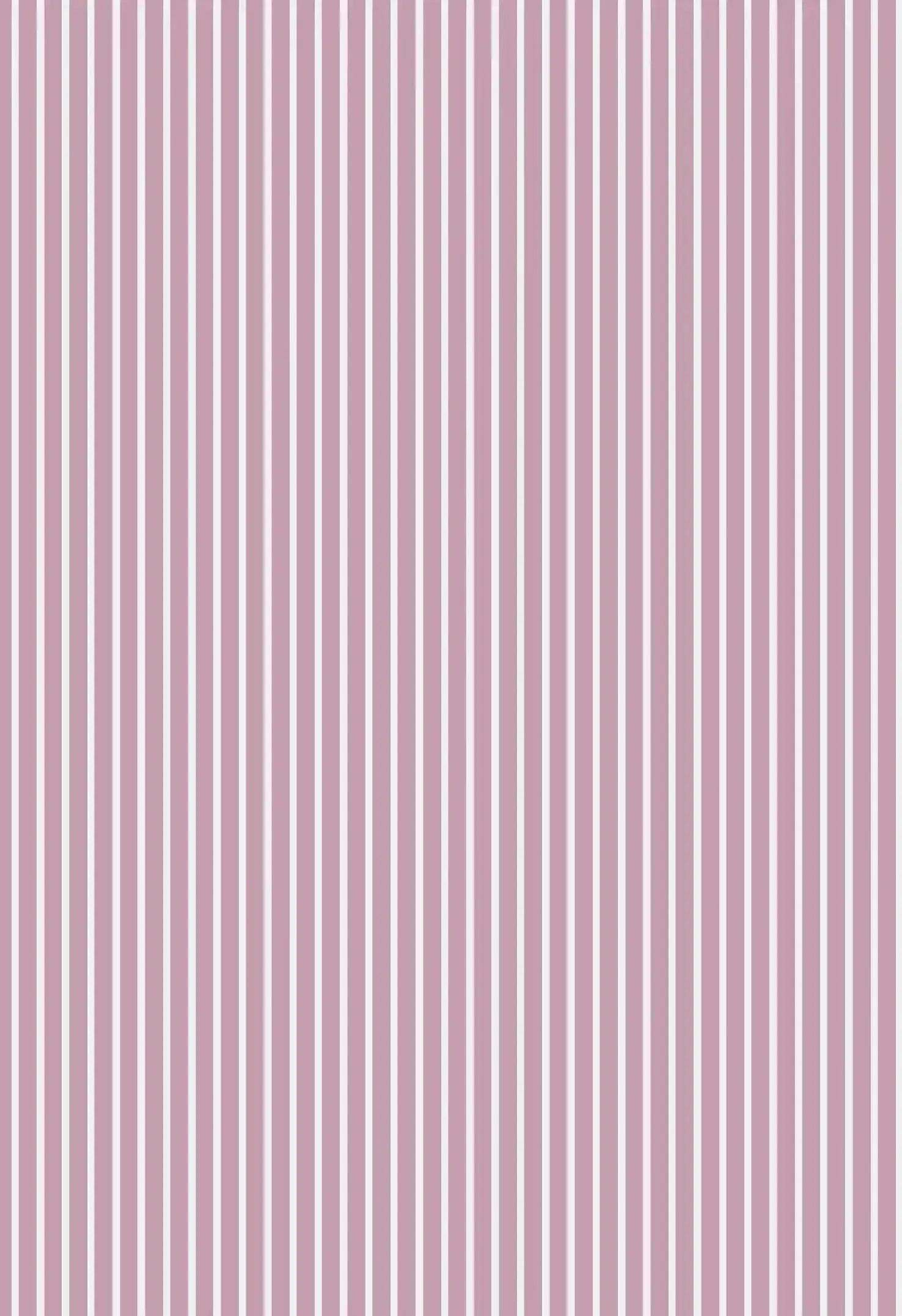Mauve Stripe Women's Long Sleeve Organic Cotton Pyjama Trouser Set - Image 3